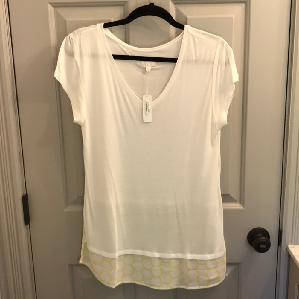 NWT White tee.